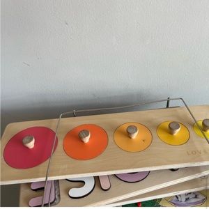 Circles Puzzle Faces LovEvery Montessori Toy from Babbler Kit